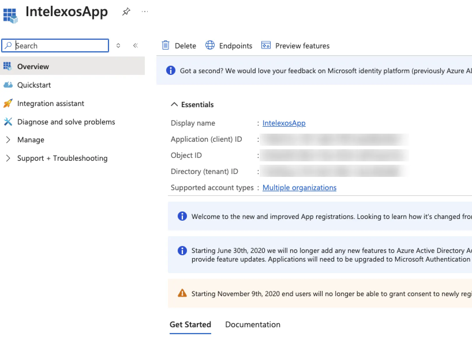 app registration overview